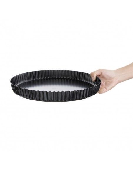 Moule à tarte antiadhésif avec fond mobile Vogue 30 cm