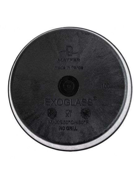Tourtières individuelles Exoglass Matfer Bourgeat 100mm (lot de 12)