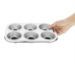 Plaque de 6 moules à muffins profonds Vogue 2