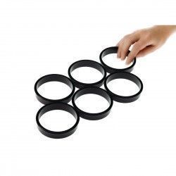 Cercles à tarte Exoglass Matfer Bourgeat 80 mm (lot de 6) 2