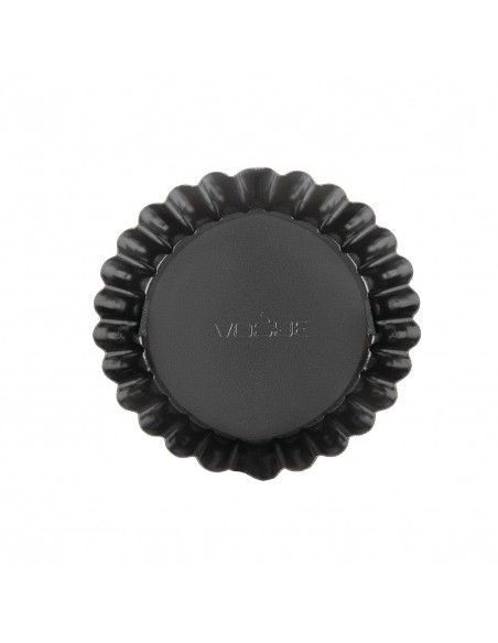 Moule à quiche cannelé profond antiadhésif Vogue 250mm