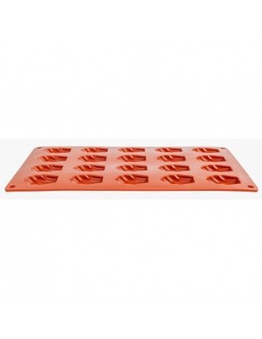 Plaque 20 mini-madeleines en silicone Pavoni Formaflex