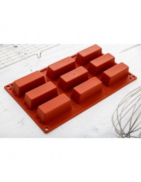 Plaque 9 gâteaux en silicone Pavoni Formaflex