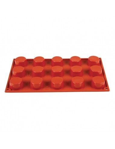 Plaque 15 petits-fours en silicone Pavoni Formaflex