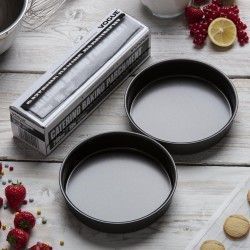 Ensemble moules à gâteaux et papier sulfurisé Vogue Bake Like A Pro 2