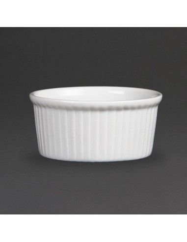 Ramequins Blancs 85mm Olympia (Lot de 12)