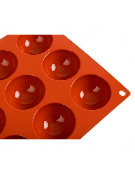 Plaque 15 demi-sphères en silicone Pavoni Formaflex