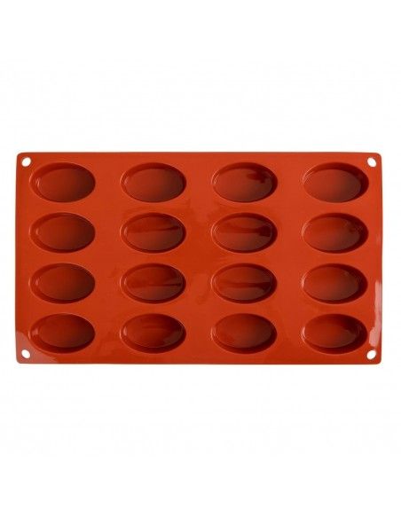 Plaque 16 ovales en silicone Pavoni Formaflex