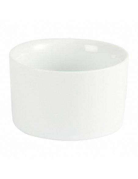 Ramequins Contemporains Blancs 80mm Olympia (Lot de 12)