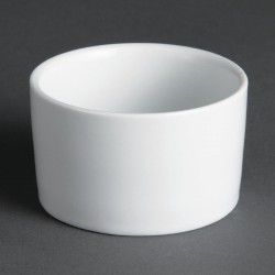 Ramequins Contemporains Blancs 70mm Olympia (Lot de 12)