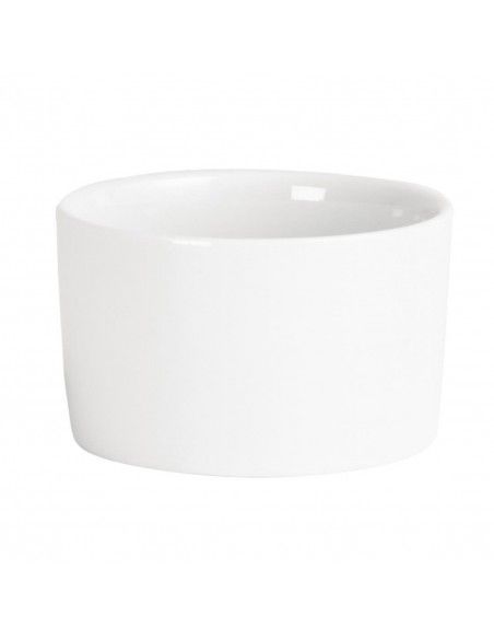 Ramequins Contemporains Blancs 70mm Olympia (Lot de 12)