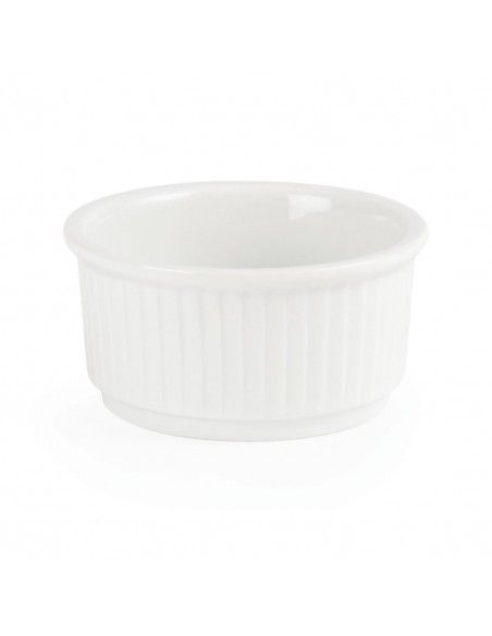 Ramequins Blancs Empilables 85mm Olympia (Lot de 12)