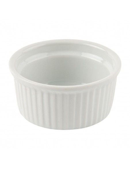 Ramequins Blancs 85mm Olympia (Lot de 12)