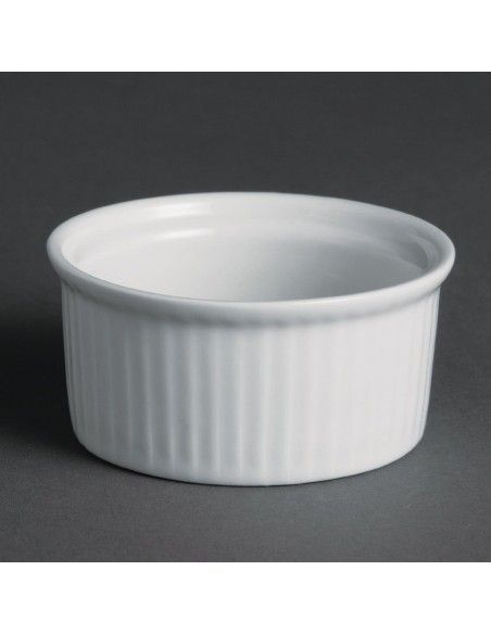 Ramequins Blancs 70mm Olympia (Lot de 12)