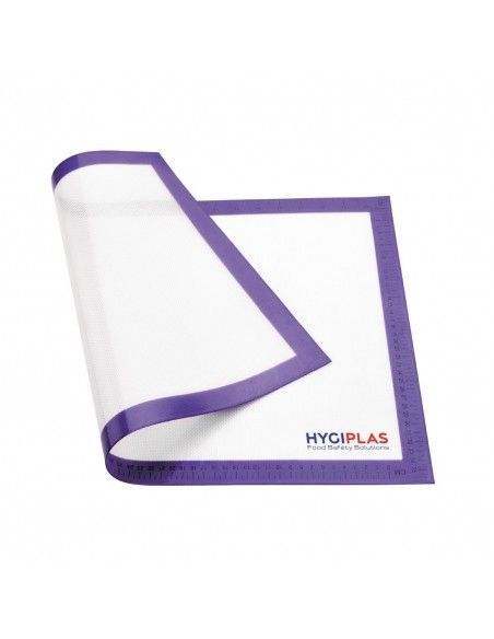 Tapis de cuisson antiadhésif Hygiplas allergènes 585 x 385mm
