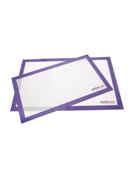 Tapis de cuisson antiadhésif Hygiplas allergènes 585 x 385mm