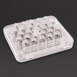 Boîte de 26 douilles pâtissières assorties Vogue 2