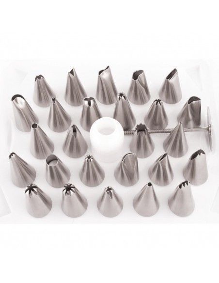 Boîte de 26 douilles pâtissières assorties Vogue