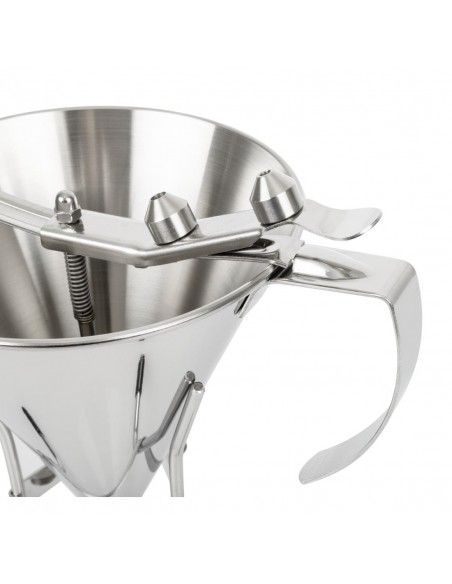 Entonnoir inox à piston automatique De Buyer 1,5L