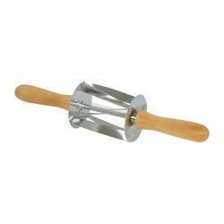 Rouleau à mini croissants en inox poignée bois Gobel Louis Tellier 345x75x75mm