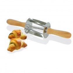 Rouleau à mini croissants en inox poignée bois Gobel Louis Tellier 345x75x75mm 2