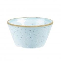 Pots à sauce Churchill Stonecast X Squared Duck Egg Blue 88ml (Lot de 12)