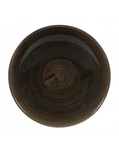 Bols Churchill Stonecast Patina Evolve Iron Black 182mm (Lot de 12)