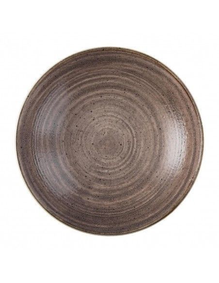 Bols Churchill Stonecast Raw Brown 184mm (Lot de 12)