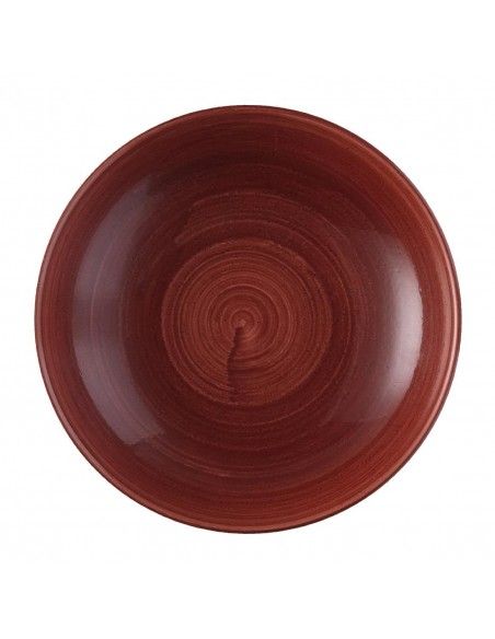 Bols Churchill Stonecast Patina Evolve Red Rust 248mm (Lot de 12)
