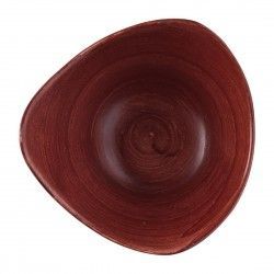 Bols triangulaires Churchill Stonecast Patina Red Rust 152mm (Lot de 12)