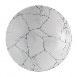 Assiettes coupes rondes Churchill Studio Prints Kintsugi Pearl Evolve Grey 182mm (Lot de 12)