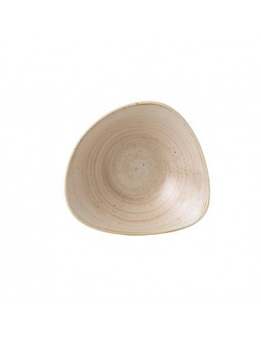 Bols triangulaires Churchill Stonecast Nutmeg Cream 235mm (Lot de 12)