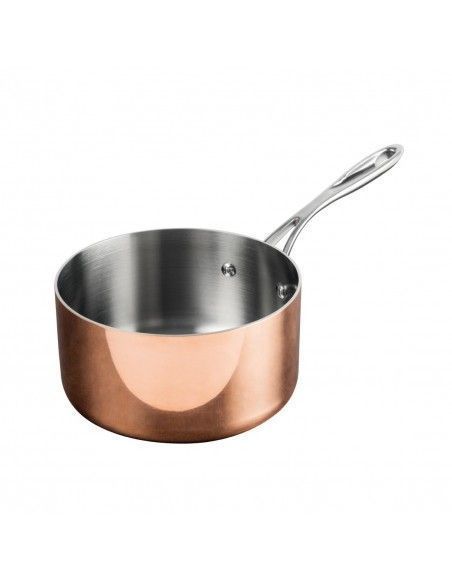 Batterie de cuisine en cuivre triple parois 3 pièces Vogue Cook Like A Pro