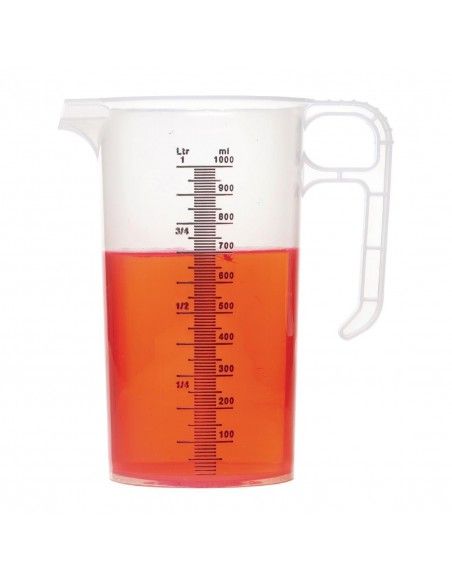 Pichet mesureur en polypropylène 1L