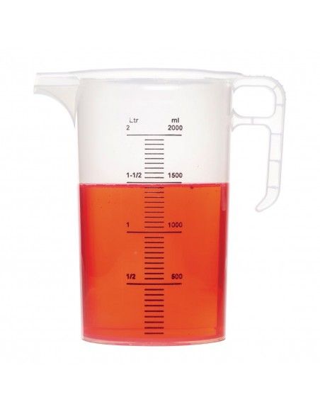 Pichet mesureur en polypropylène 2L