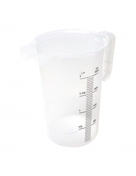 Pichet mesureur en polypropylène 2L