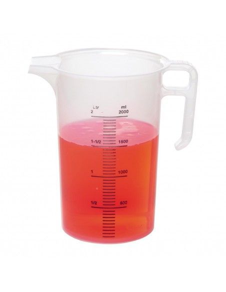 Pichet mesureur en polypropylène 2L