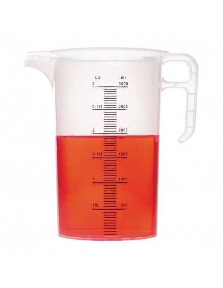 Pichet mesureur en polypropylène 3L