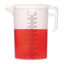 Pichet mesureur en polypropylène 5L 2
