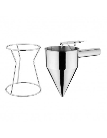 Entonnoir à piston en acier inoxydable Vogue