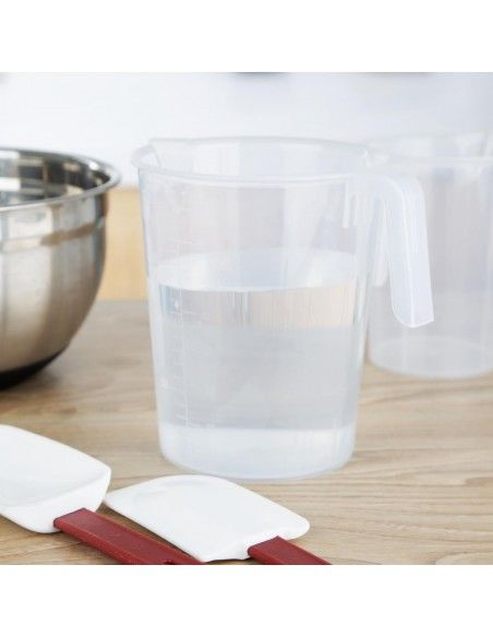 Pichet gradué en polypropylène Nisbets Essentials 1L