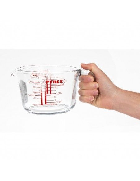 Mesure en verre graduée Pyrex 1L