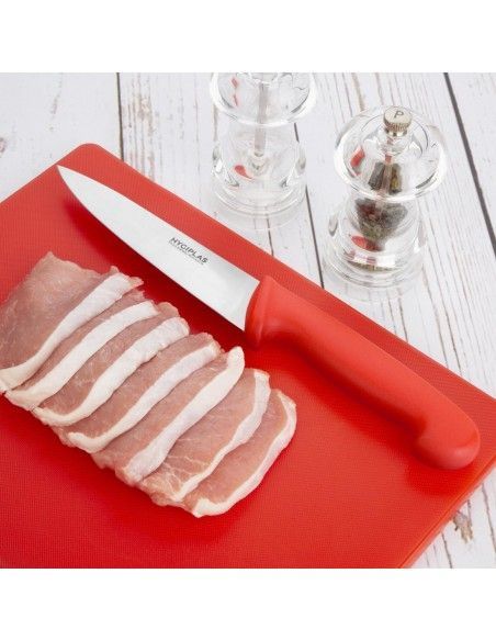 Ensemble de 7 planches à découper antibactériennes basse densité Hygiplas 10mm