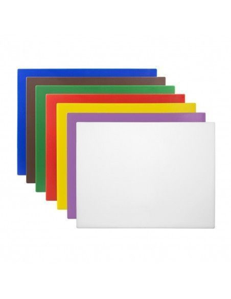 Ensemble de 7 grandes planches à découper basse densité Hygiplas 10mm