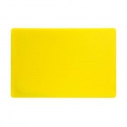 Planche à découper standard épaisse basse densité Hygiplas jaune 2