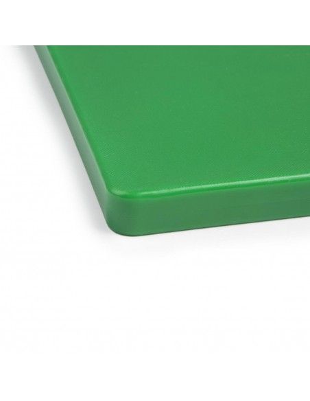 Planche à découper standard épaisse basse densité Hygiplas verte