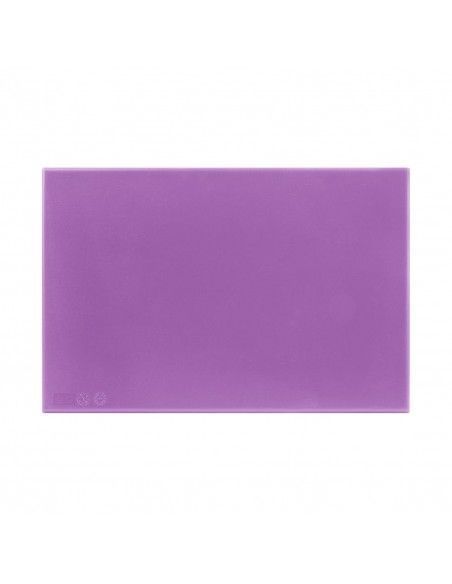 Planche à découper haute densité Hygiplas violette  450x300x25mm