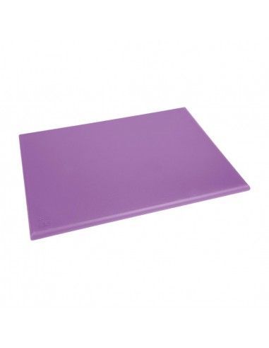 Planche à découper haute densité Hygiplas violette  600x450x25mm