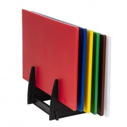 Lot de 6 planches à découper standard basse densité avec support et poster Hygiplas 2