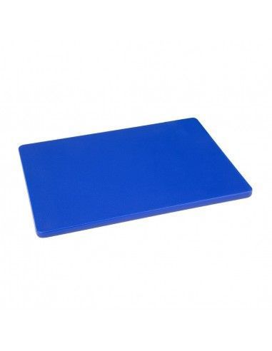 Petite planche à découper basse densité Hygiplas bleue